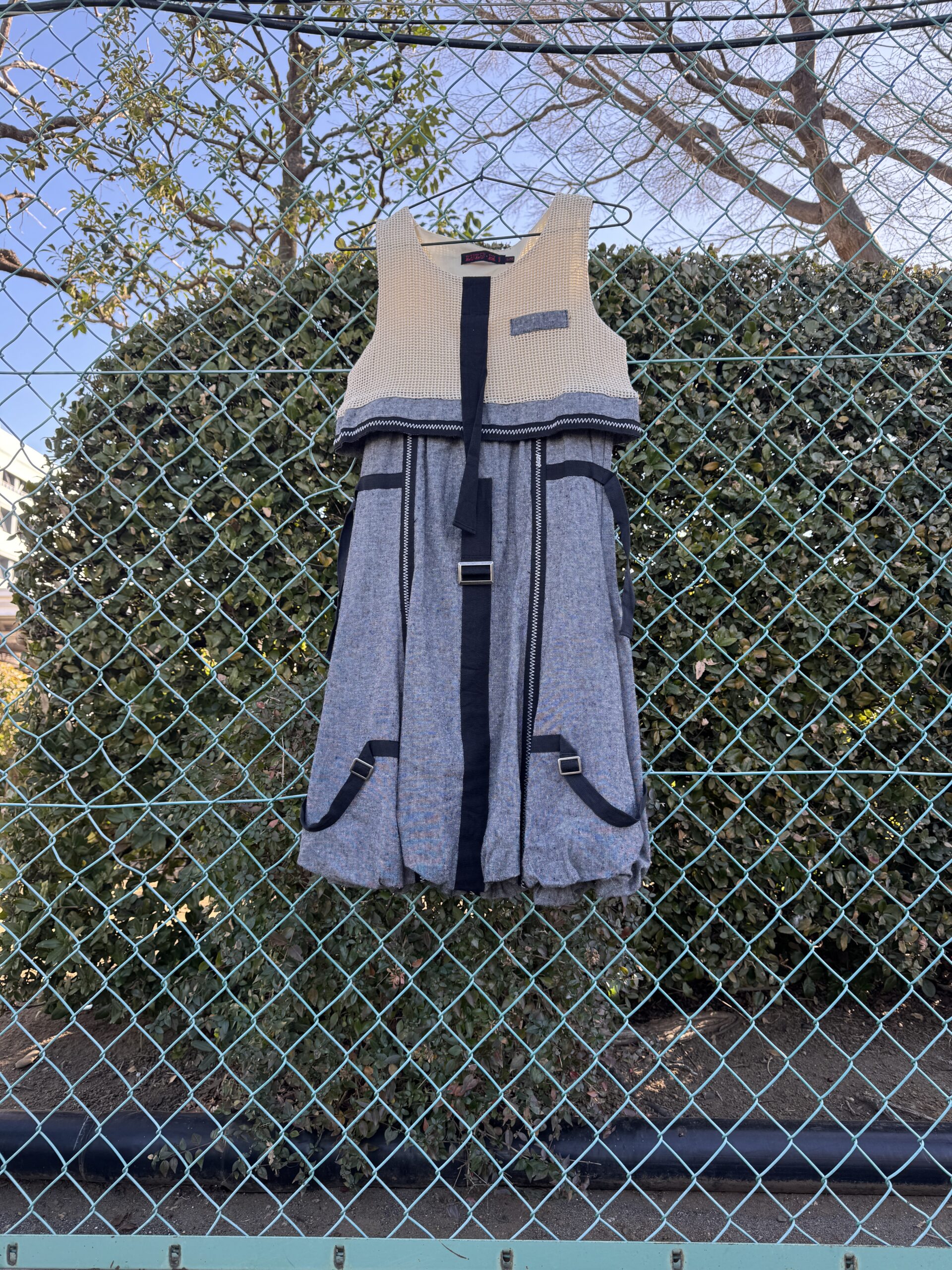 商品　Design one-piece mesh デザインワンピース　メッシュ